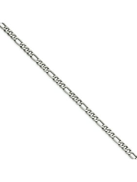 PriceRock Stainless Steel 5.3mm 20in Cable Chain Necklace 20 Inches Long PriceRock Stainless Steel 5.3mm 20in Cable Chain Necklace 20 Inches Long